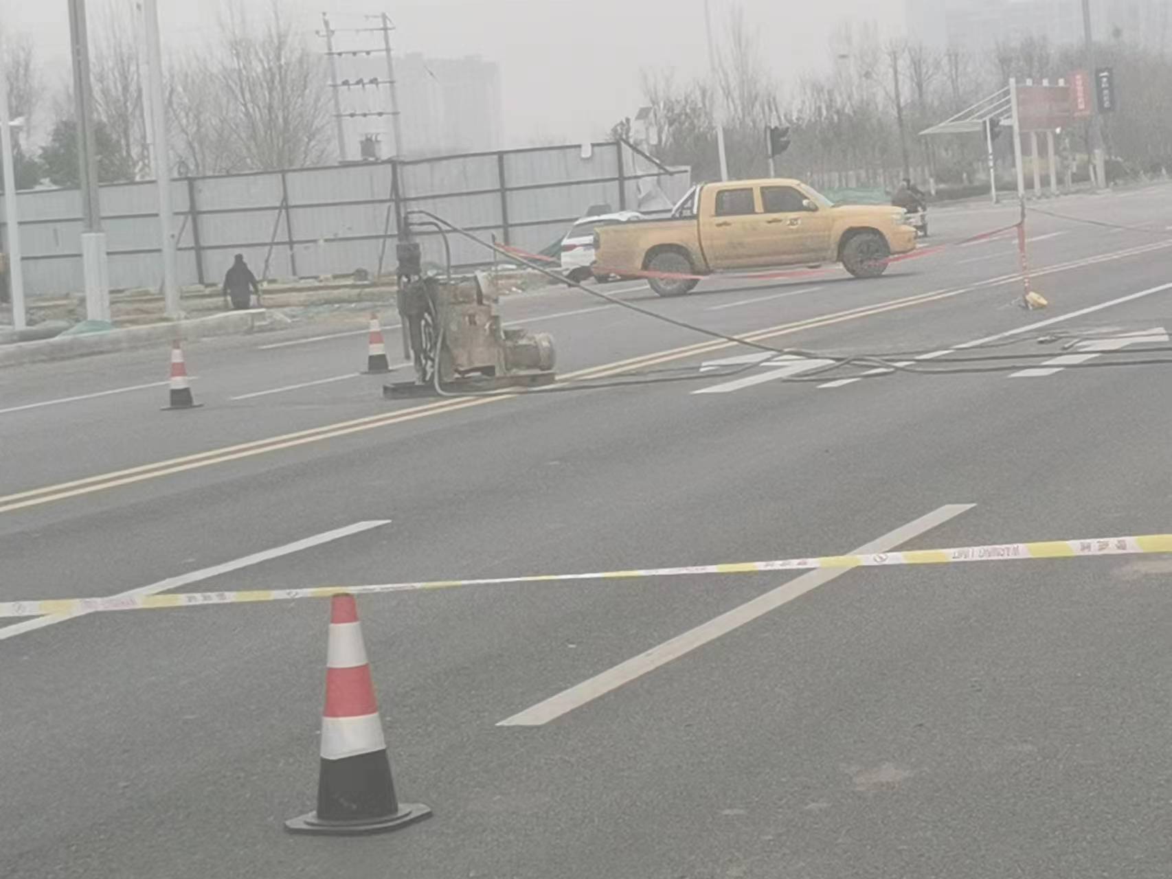 凤凰马路注浆